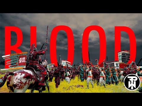 BLOOD-Total war Three Kingdoms cinematic battle(GamePlay)