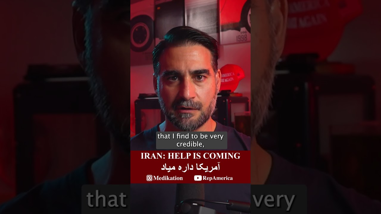 America is coming to help Iran