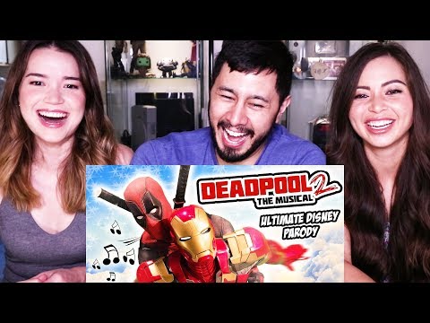 DEADPOOL THE MUSICAL 2 - ULTIMATE DISNEY PARODY |  Reaction!