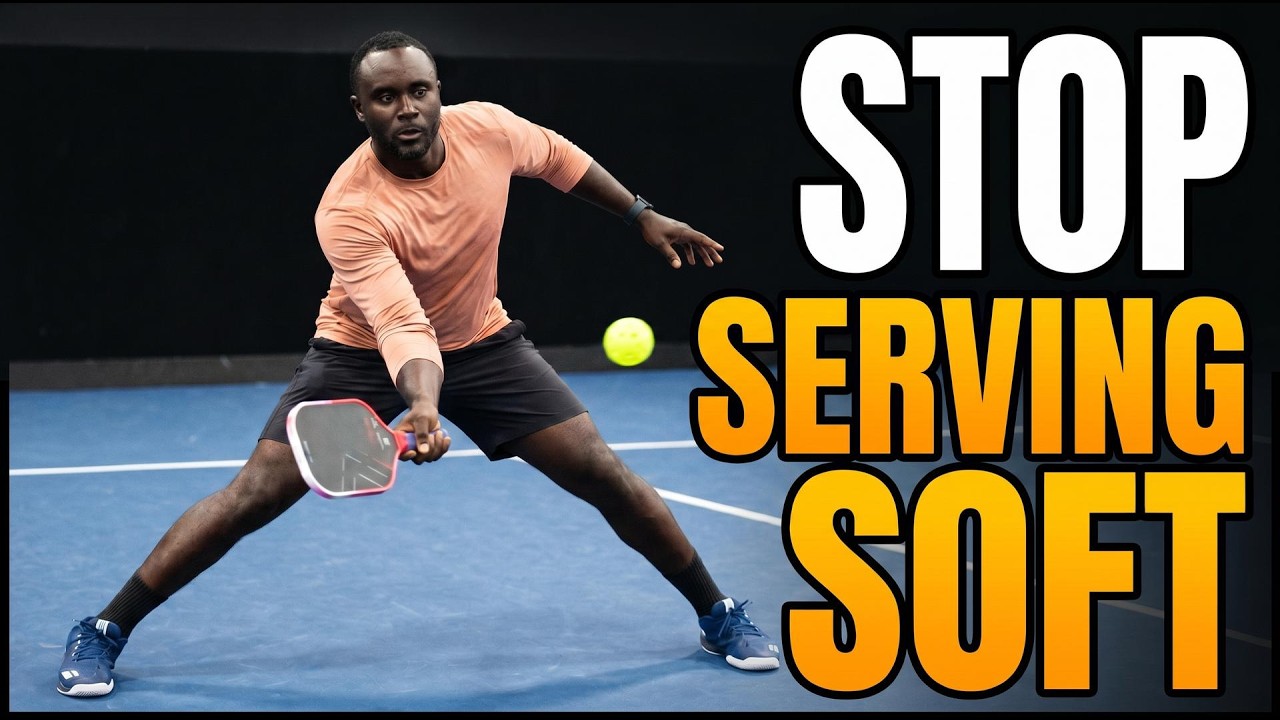 5 Pickleball Serve Techniques That Force Weak Returns