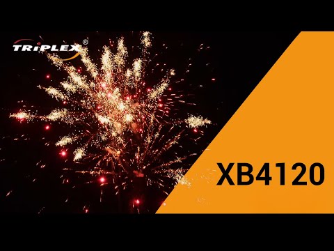 FAJERWERKI XB4120 49S 1.2'' CAKE F4 TRIPLEX FIREWORKS