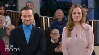 Andreas Dorau Auf der Weidenallee (ZDF Morgenmagazin 09.01.2024) mit Interview