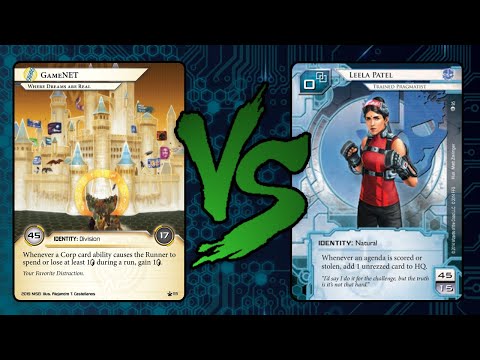 Android: Netrunner - Crash Test #308 GameNet Tracers VS Leela Beginner