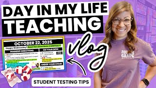 A Day in the Life of a Fourth Grade Teacher | Dealing With Overwhelm