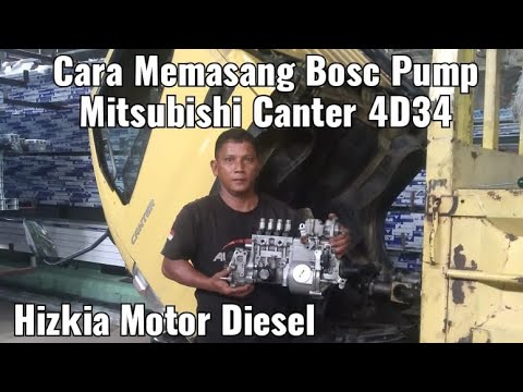 Top Bosc Pump Canter At Degree 0.18° Mitsubishi Canter Engkel 4D34 #misubishicanter