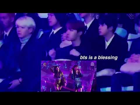 BTS reaction to BLACKPINK Lisa RAP AS IF ITS YOUR LAST