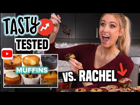Raspberry Cream Muffins and Chocolate-Filled Banana Muffins