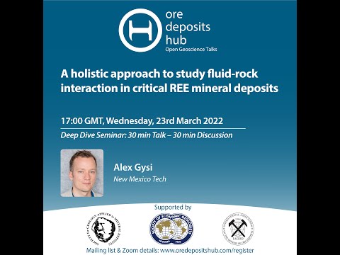 ODH 119 - Alex Gysi - A holistic approach of fluid-rock interaction in critical REE mineral deposits