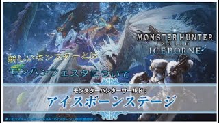 モンハンフェスタについて　新しいモンスターとは？！
