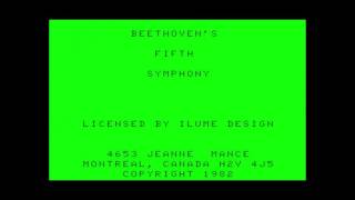 Self Playing Songs Collection (music demo) for the TRS-80 CoCo