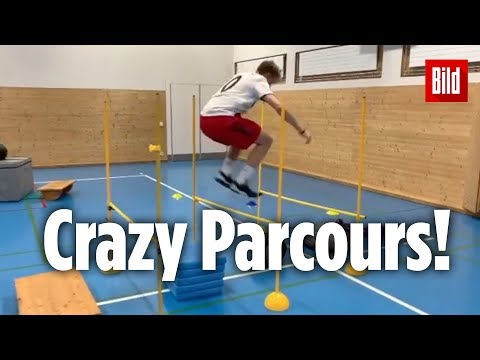 Würdest DU diesen Parcours schaffen? | Ski-Freestyler Andri Ragettli ist krass!