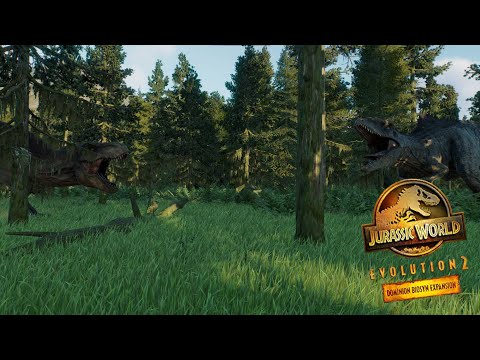 FLUFFY T. REX! NEW DOMINION SKINS & VARIANTS Jurassic worldEvolution2 Biosyn Expansion Pack Review