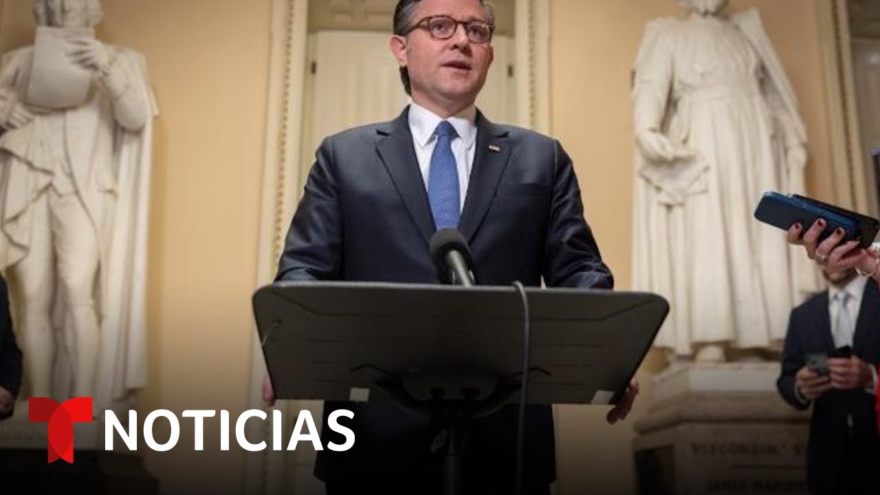 EN VIVO: Mike Johnson reacciona tras la votación del Senado sobre el DHS