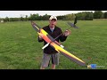 E-CX5 F5K 1.5M Electric Glider Flight and Review