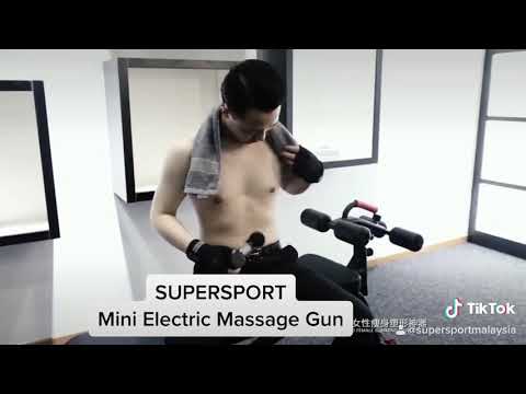 USB Rechargeable Portable Muscle Massage Gun Percussive High Frequency Vibration Electric Massager