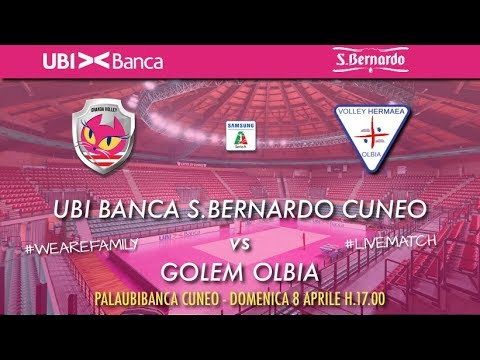 UBI Banca S.Bernardo Cuneo - Golem Olbia 17º gior. rit. Samsung Galaxy Volley Cup A2