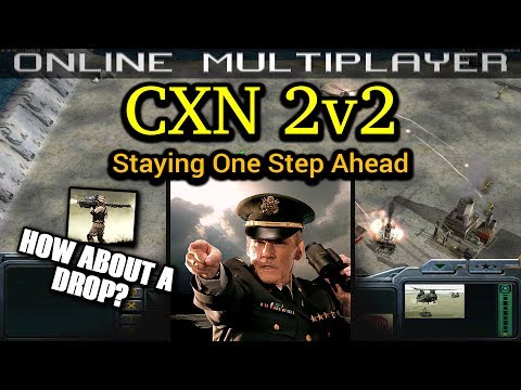 CXN 2v2 - Laser General - Pro Rules | C&C Generals Zero Hour | No Commentary