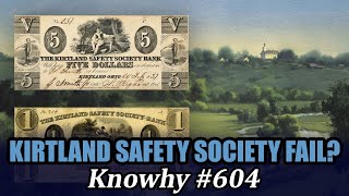 Banknotes from the Kirtland Safety Society
