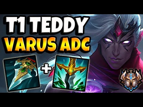 T1 Teddy VARUS ADC vs KAISA - Korea Challenger Patch 11.15 ✅