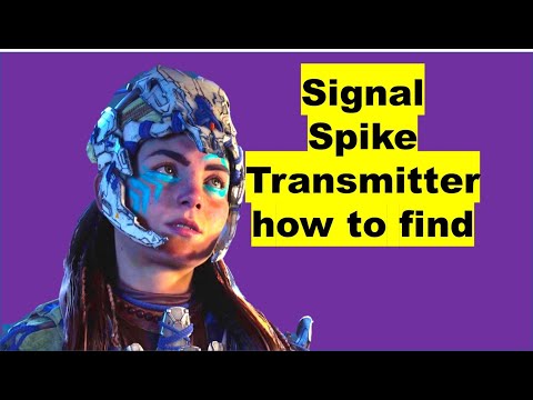 STUCK on Signal Spike in Horizon Forbidden West, How to Find the Transmitter in the Rocks,