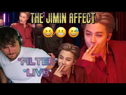 The JIMIN EFFECT - BTS JIMIN - FILTER (Live Performance) [REACTION]
