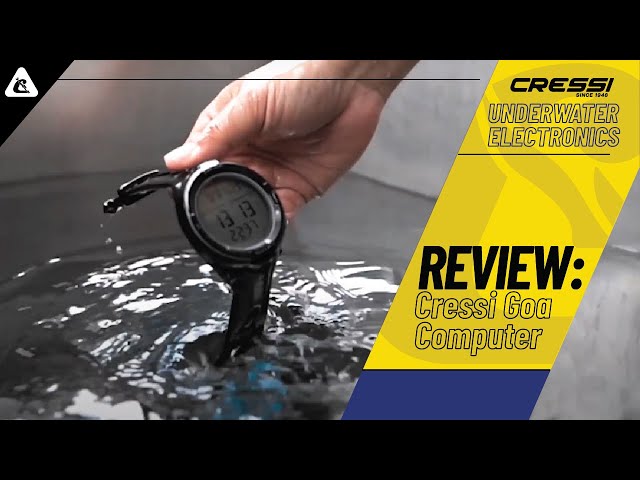 Ordinateur de plongée Cressi Goa vidéo