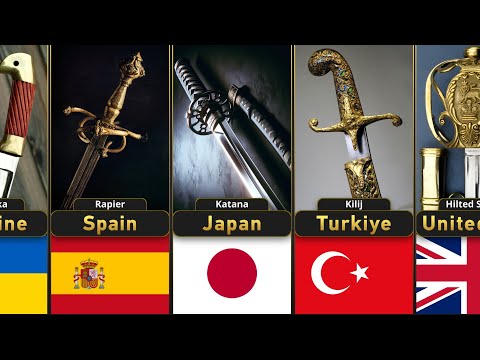 Swords From Each Country! Some of Them You Won't Believe Exist!