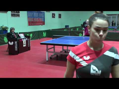 MOSCOW CHAMPIONSHIPS FETYUKHINA - DMITRIENKO FINAL DAY #tabletennis #настольныйтеннис