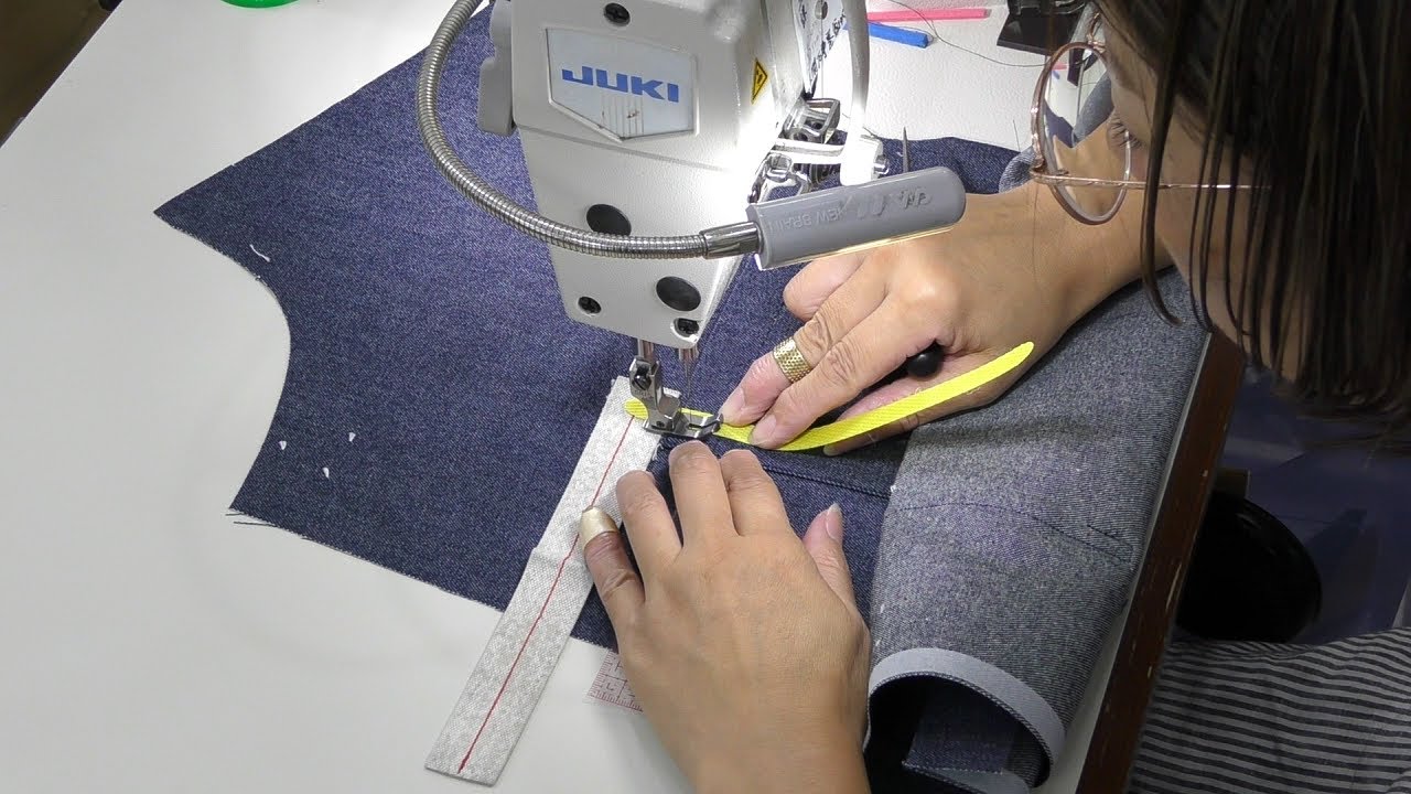 So Many Techniques Go Into Sewing a Patch Pocket at a Garment Factory