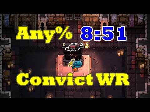 【Convict WR】Any% Speedrun 8:51【Enter the Gungeon】