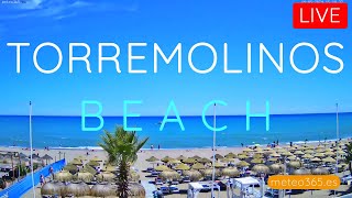 Live TORREMOLINOS El Bajondillo Beach WEBCAM & WEATHER Málaga - Costa del Sol - 