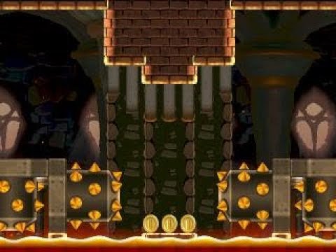[NSDBU] 8-5 Smashing Support ⚡️ by Aus ⚡️ SUPER MARIO MAKER Raw GAMEPLAY
