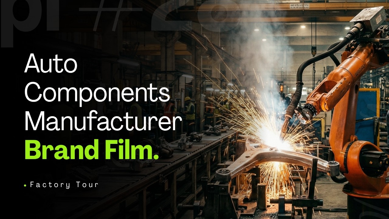 Manufacturing corporate video by The Cameraä Man