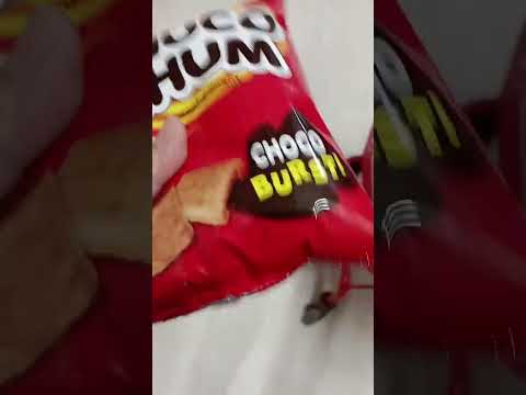 MOBY CHOCO CHUM CRUNCHY SNACK #asmr #satisfyingtastesound #chocolate flavor #yummy #trending #short