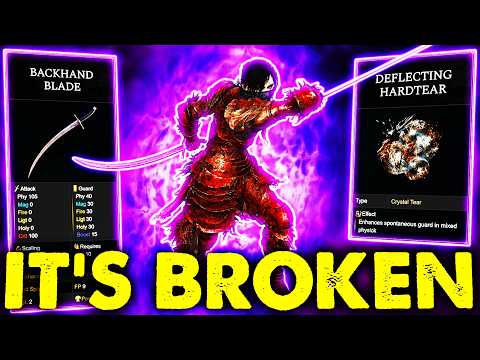 THE BEST BACKHAND BLADE BUILD IN ELDEN RING 1.16 NEW DEFLECTION BUILD!