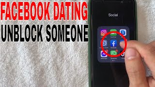 ✅  How To Unblock Someone On Facebook Dating 🔴