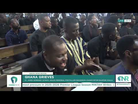 Ghana Mourns: St. James Seminary Honors Squadron Leader Peter Baafemi Anala