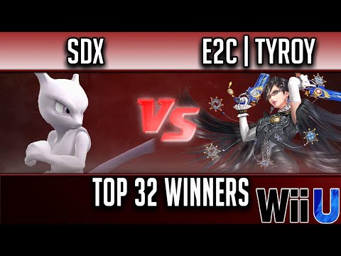 SBR3 TOP 32 WINNERS - SDX (Mewtwo) vs E2C | Tyroy (Bayonetta)