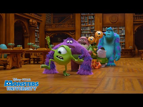 Library Task ???? | Monsters University | Disney Channel UK