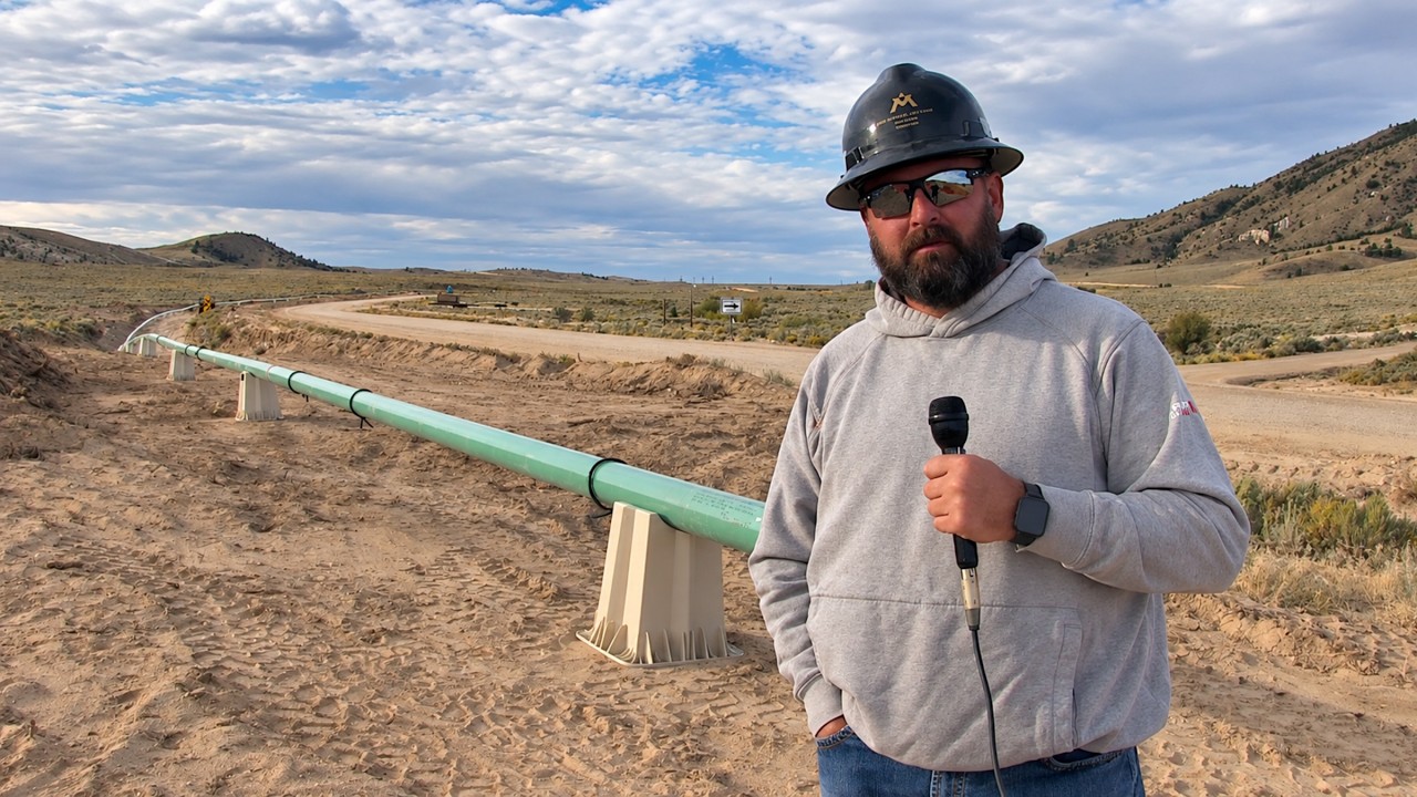 Lost Soldier in Action: Wild Mustang Pipeline Construction