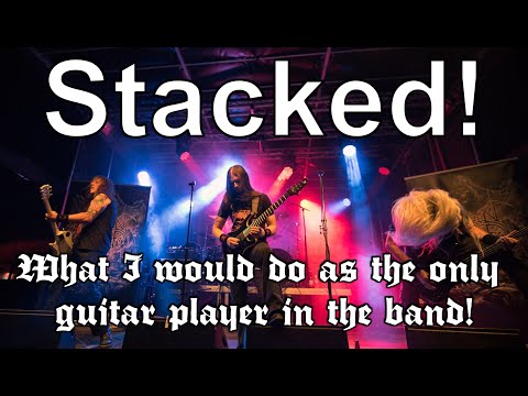 Building a stereo Rig as the only guitar player in the band - It's Pedals only! (Stacked!)