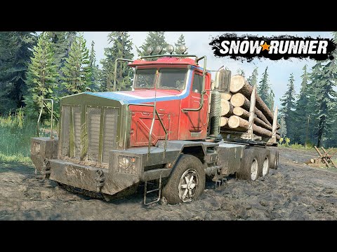 SnowRunner New Phase 3 | Order for Logs Task Wisconsin Grainwoods River