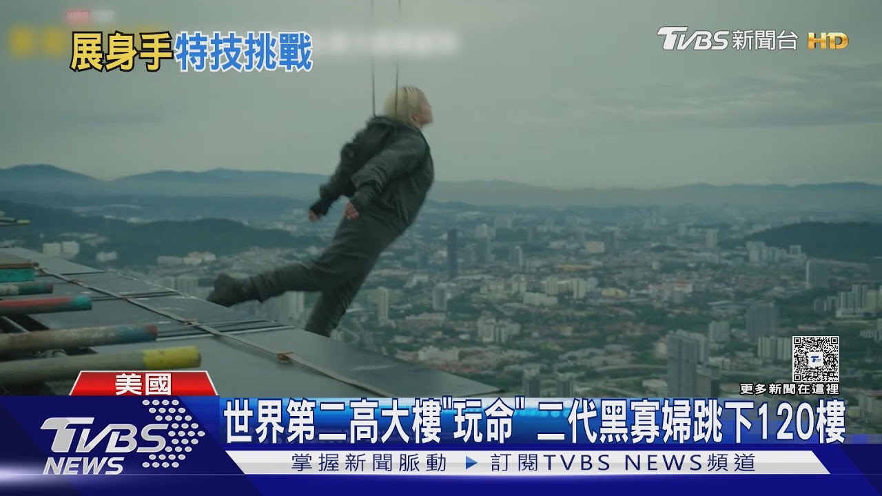 《雷霆特攻隊》赴吉隆坡玩高空跳樓! 二代黑寡婦致敬湯姆克魯斯「不用替身」