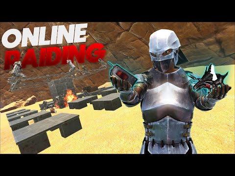 ONLINE RAIDING Ragnarok's Most Overpowered CAVE Location On Day 1 - ARK