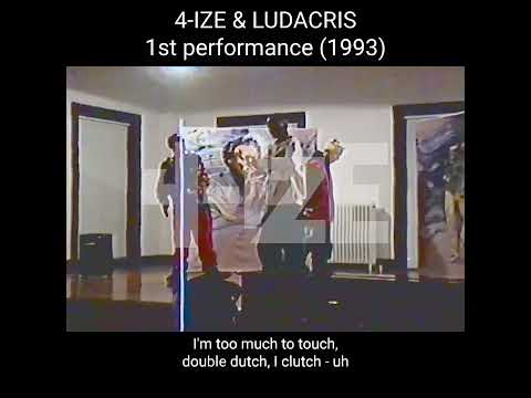 4-IZE & Ludacris 1st Performance (1993)
