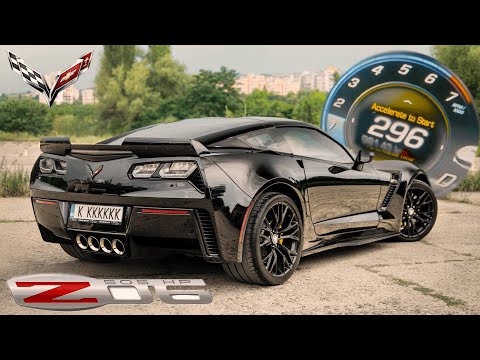 660 HP 2016 CHEVROLET CORVETTE Z06 | 100-200 LOUD! - Autobahn POV Test Drive I 4K