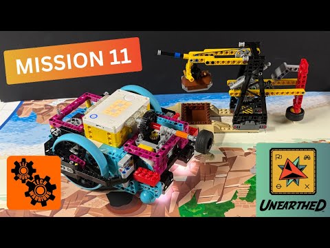 2025-2026 FLL UNEARTHED Mission 11 Angler Artifacts Solution with Spike Prime