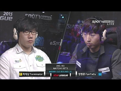 [SSL 2015] Terminator vs FanTaSy Ro16 Match1 Set3 - EsportsTV, Starcraft 2