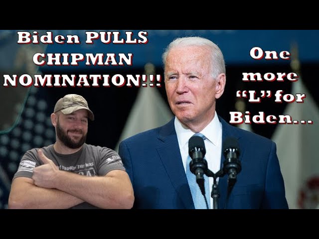 VICTORY! Chipman nomination PULLED BY White House! Gun Control takes ANOTHER “L”…
