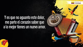 Me Parte El Corazón, Daniel Calderón &amp; Los Gigantes Del Vallenato, Video Letra - Sentir Vallenato